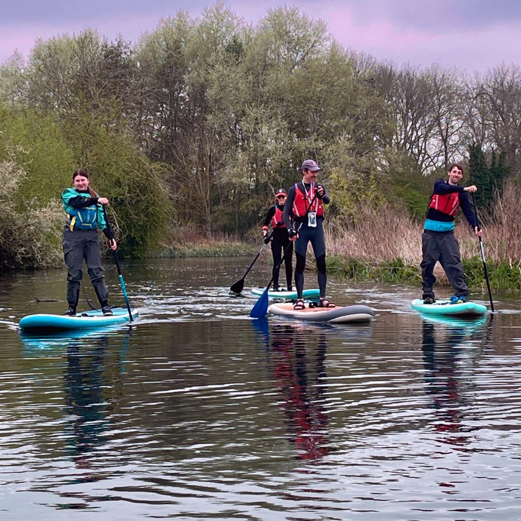 AquaPaddle sessions in Sawbridgeworth on the River Stort